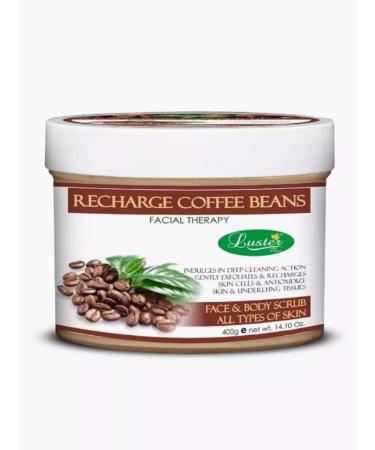Luster Face and body scrub with coffee beans 400g - Buy Online on GoSupps.com