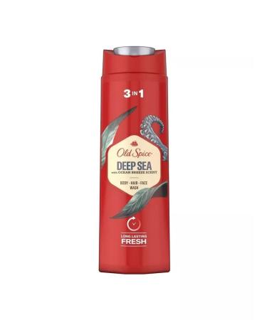 Old Spice Shower gel 3B1 Deep Sea 400ml male - Buy Online on GoSupps.com