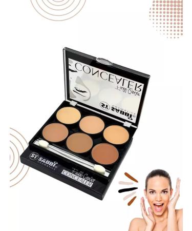 indmasl Nude palette matte facial conciller