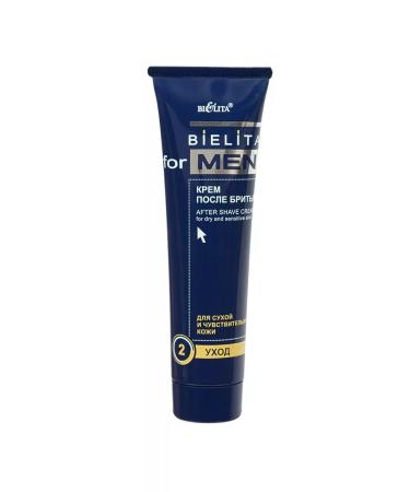Belita-Vitex Cream after shaving for sensitive skin for men - Buy Online on GoSupps.com