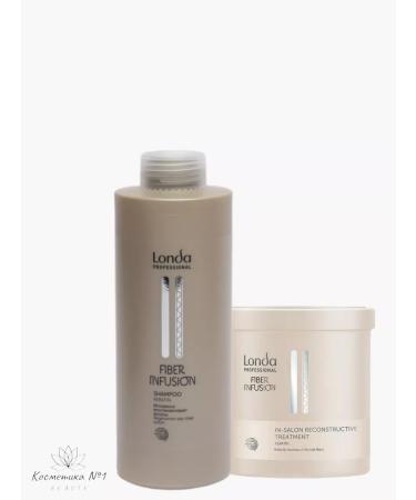 Londa Professional Londa Fiber Infusion set of shampoo1l mask750ml