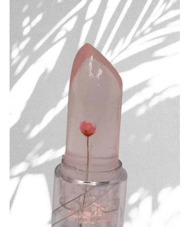 lipstick & lip gloss Hygienic lipstick for lips with a flower 1pc - Buy Online on GoSupps.com
