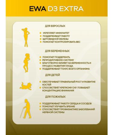 EWA product Ewa Vitamin D3 Extra D3 - Buy Online on GoSupps.com
