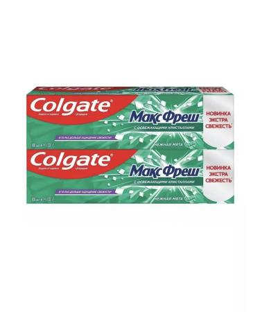 COLGATE Maxfresh toothpaste delicate mint 100ml 2 pcs