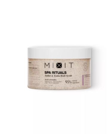 MIXIT Body scrub with the aroma of ambra and bobs tonk 300 g