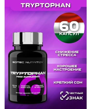 Scitec Nutrition Triptofan. Tryptophan 60 caps