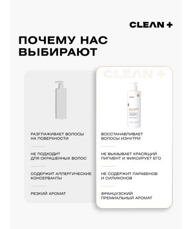 CLEANPLUS Balm for hair women Keratin 400 ml - Buy Online on GoSupps.com