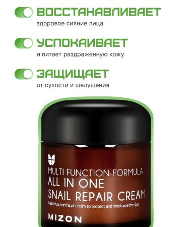 MIZON Facial cream with snail mucin 75 ml - Buy Online on GoSupps.com