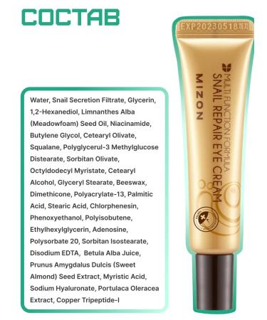 MIZON Skin cream around the eyes 15 ml - Buy Online on GoSupps.com