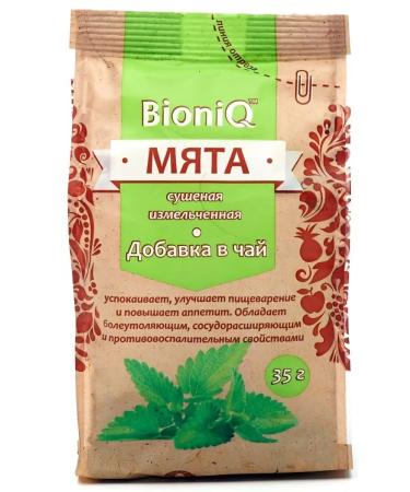 BioniQ Peppermint pepper additive in tea 35g a set of herbs - Buy Online on GoSupps.com