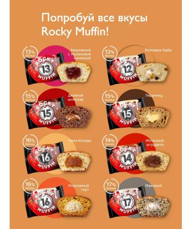 MR DJEMIUS ZERO Maffin protein without sugar rum woman 8 pcs - Buy Online on GoSupps.com