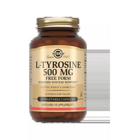 SOLGAR L-tyrosin 500 mg 50pcs