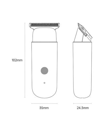 Hair and beard haircut mining Huanxing EC101 - Buy Online on GoSupps.com