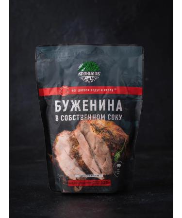 Kronidov Buzhenina in his own juice 325 g - 4 pcs - Buy Online on GoSupps.com