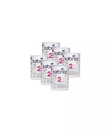 Kabrita Set 6x mixture 2 Gold (6-12 months) 800g