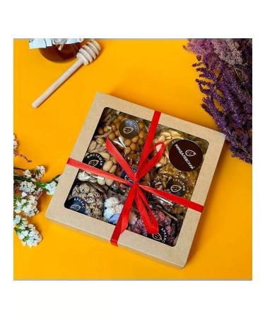 Mindalevsky Set of nuts and dried fruits Gift original taste 3 pcs - Buy Online on GoSupps.com