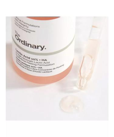 The ordinary Facial serum for the face Lactic Acid 10% + HA - Buy Online on GoSupps.com