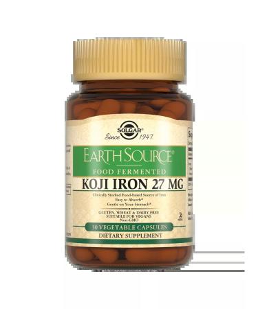 SOLGAR Iron 27 mg in a fermented culture -kuzhi 30pcs