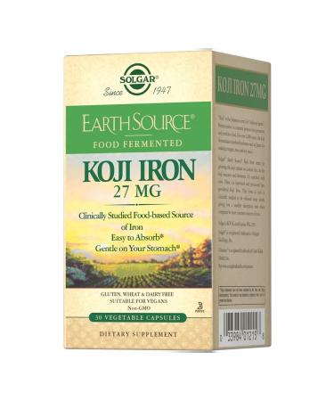 SOLGAR Iron 27 mg in a fermented culture -kuzhi 30pcs - Buy Online on GoSupps.com