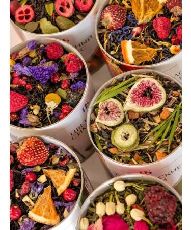 Homa&syslik Gift set of sheet tea with fruit