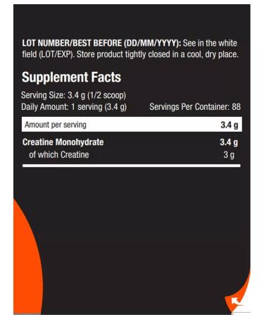 Scitec Nutrition Creatine Monohydrate Creatine Monohydrate 300 grams - Buy Online on GoSupps.com