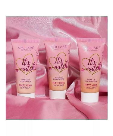 Vollare It s a Match 102 Tonal cream "Nude" 30ml - Buy Online on GoSupps.com