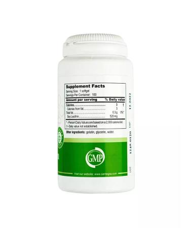 Santegra Vitamins and dietary supplements lecithin lecithin inositol choline - Buy Online on GoSupps.com