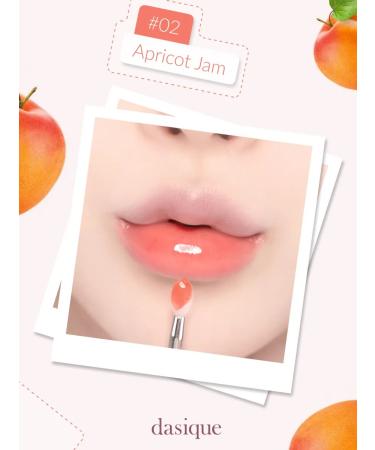 Dasique Fruity Lip Jam #02 Apricot Jam (4G) lip gloss - Buy Online on GoSupps.com
