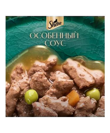 Sheba Wet feed Natures for cats salmon in sauce 75 g 10 pcs - Buy Online on GoSupps.com