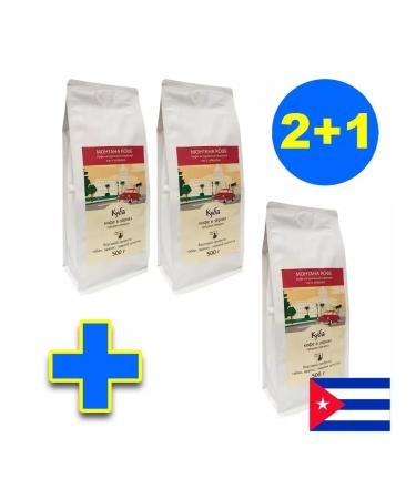 Montana coffee Cup in cube grains 1.5 kg (3x500g) - Buy Online on GoSupps.com