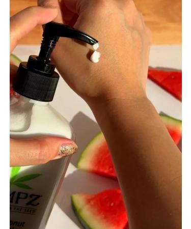 HEMPZ Milk for the body "Coconut and watermelon" 500 ml - Buy Online on GoSupps.com