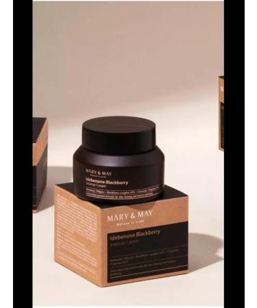 Mary May Anti -aging cream with idebonon and blackberry - Buy Online on GoSupps.com