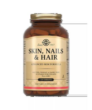 SOLGAR Skin nails and hair 120 pcs