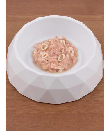 MONGE Supreme feed sterilized cats tuna squid 80 g 6 pcs - Buy Online on GoSupps.com