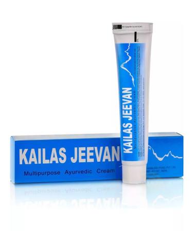 Kailas Jeevan Kilesh Jivan Ayurvedic cream 20 g 2 pcs - Buy Online on GoSupps.com