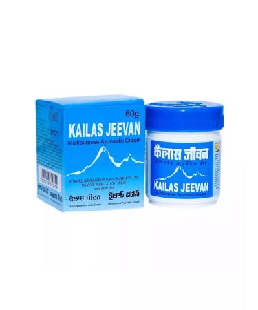 Kailas Jeevan Kalysh Jivan Ayurvedic Cream 60 g 3 pcs - Buy Online on GoSupps.com