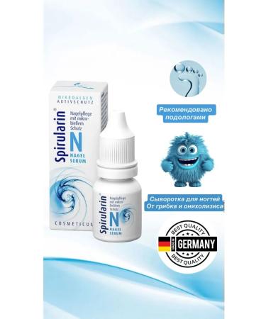 Spirularin whey against nail fungus