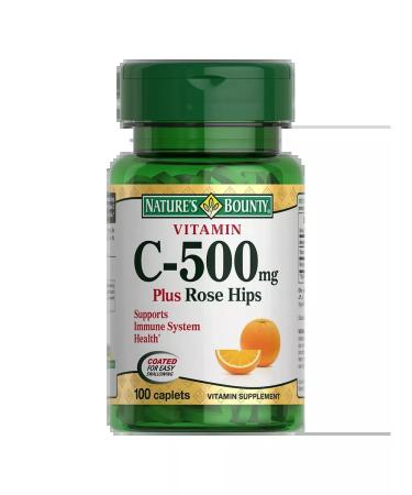 Nature's Bounty Vitamin C 500 mg and rosehip 100 pcs