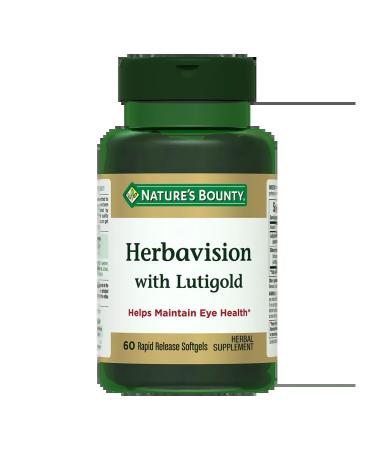 Nature's Bounty Herbavian and Lutigold 60 pcs