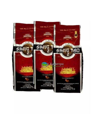 TRUNG NGUYEN Vietnamese coffee ground Sang TAO No. 2 (3 to 340g) - 1020g - Buy Online on GoSupps.com