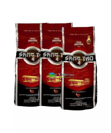 TRUNG NGUYEN Vietnamese coffee ground Sang TAO No. 4 (3 to 340g) - 1020g - Buy Online on GoSupps.com