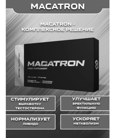 Scitec Nutrition Macatron Macatron Hardcore Testosterone 108 caps - Buy Online on GoSupps.com