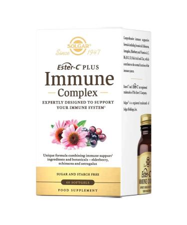 SOLGAR Immino-complex Esther with plus 60pcs - Buy Online on GoSupps.com
