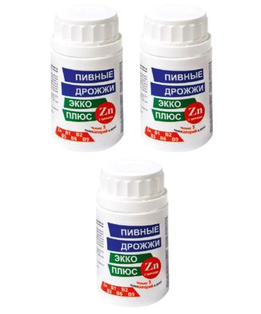 EKKO PLUS Beer yeast with zinc 100pcs 3UP