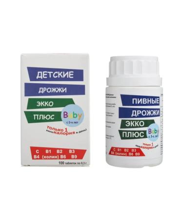 EKKO PLUS Baby yeast from 3 years old B1 B2 B3 B4 B6 B9 1UP - Buy Online on GoSupps.com