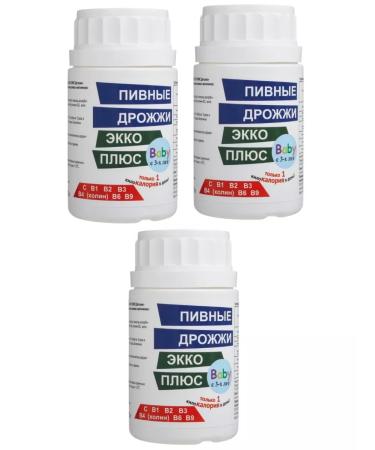 EKKO PLUS Baby yeast from 3 years old B1 B2 B3 B4 B6 B9 3UP