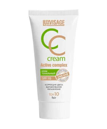 LUXVISAGE Tonal cream CC Active Complex SPF 10 10 tone Fair