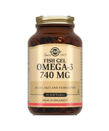 SOLGAR Fish oil 740 mg 50 pcs