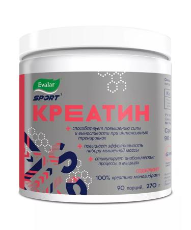 Evalar SportExpert creatine monohydrate powder 270 g - Buy Online on GoSupps.com