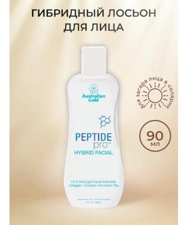 Australian Gold Peptide Pro Face face tan cream in solarium 90ml